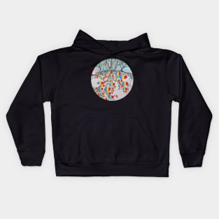 withered tree - potatoes Kids Hoodie